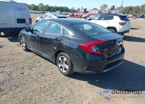2021 Honda Civic Lx z USA, uszkodzony, nr VIN 2HGFC2F64MH543511